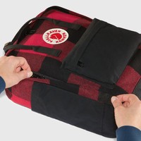 Рюкзак FJALLRAVEN Kanken Re-Wool Red Black 23330.320-550